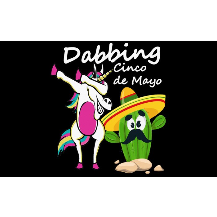 Dabbing Cinco de Mayo Unicorn and Rabbit Fun Gift Design Essential Bumper Sticker