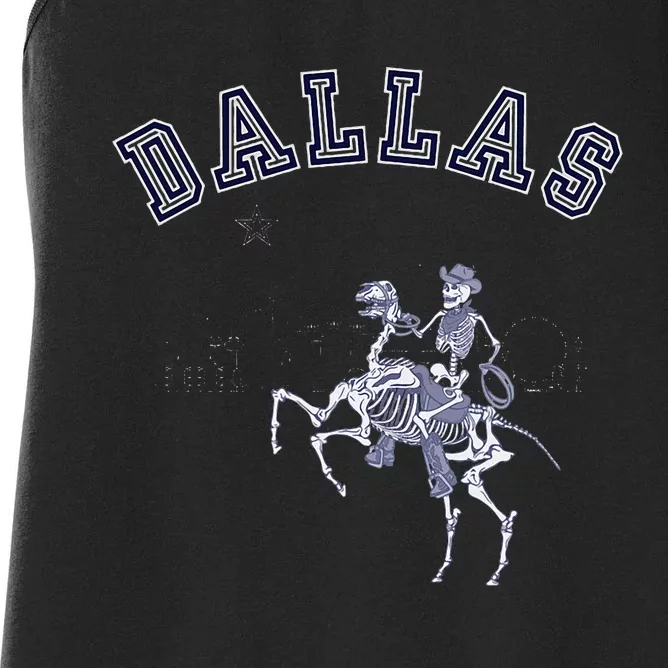 Dallas Cowpokes Women's Racerback Tank