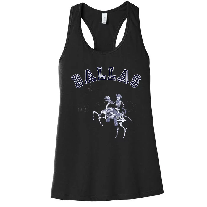 Dallas Cowpokes Women's Racerback Tank