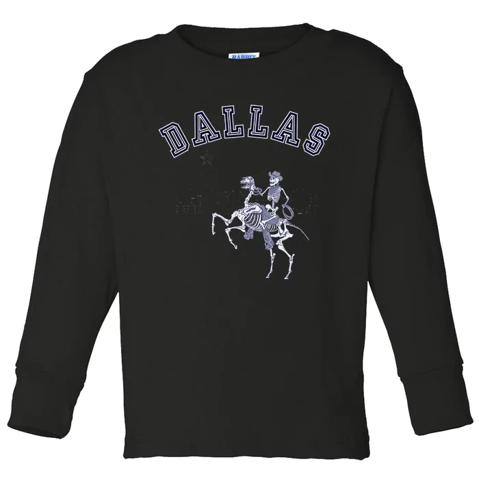 Dallas Cowpokes Toddler Long Sleeve Shirt