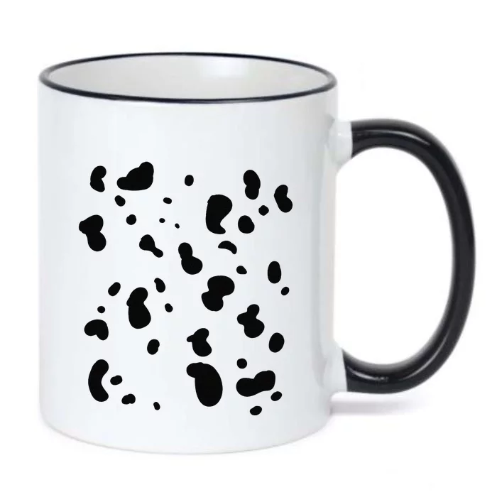 Dalmatian Costume Dog Halloween Funny Funny Black Color Changing Mug