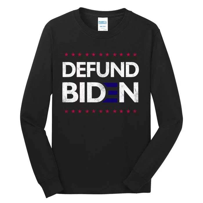 Defund Congress, Defund Politicians, Libertarian Political Tall Long Sleeve T-Shirt