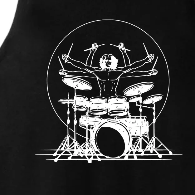 Drummer Cushion Ladies Tri-Blend Wicking Tank