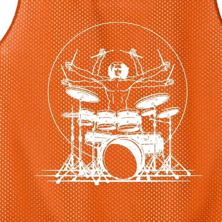 Drummer Cushion Mesh Reversible Basketball Jersey Tank