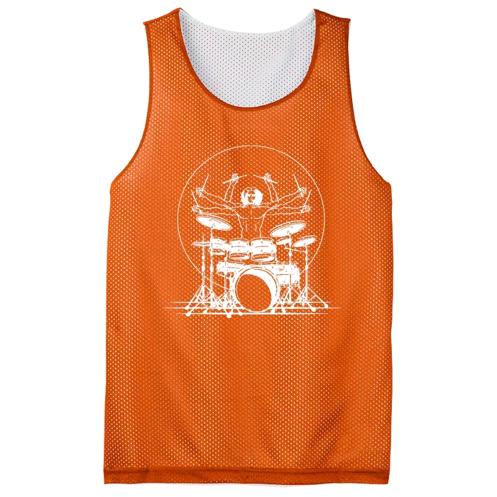 Drummer Cushion Mesh Reversible Basketball Jersey Tank