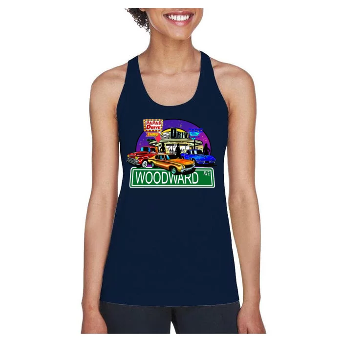 Diner Cruise Women's Racerback Tank