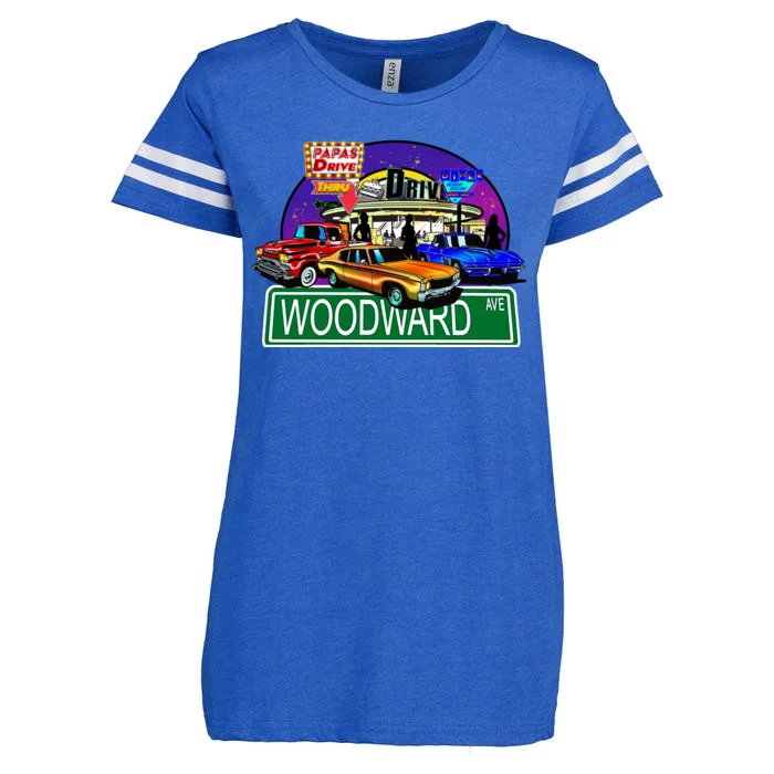 Diner Cruise Enza Ladies Jersey Football T-Shirt