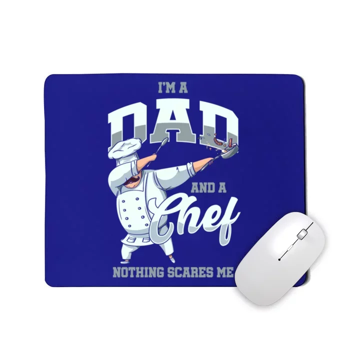 Dabbing Chef Dad Father Cook Restaurant Kitchen Chef Gift Mousepad