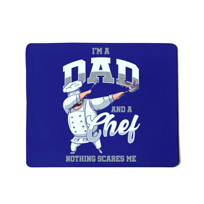 Dabbing Chef Dad Father Cook Restaurant Kitchen Chef Gift Mousepad