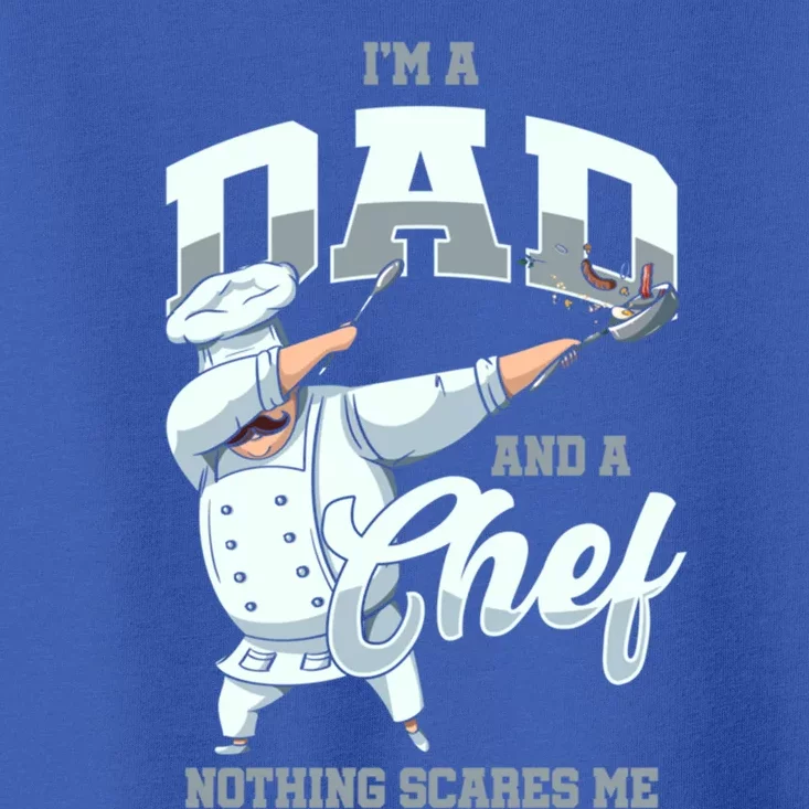 Dabbing Chef Dad Father Cook Restaurant Kitchen Chef Gift Toddler T-Shirt