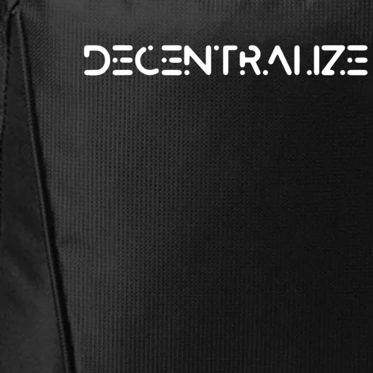 Decentralize Cryptocurrency City Backpack