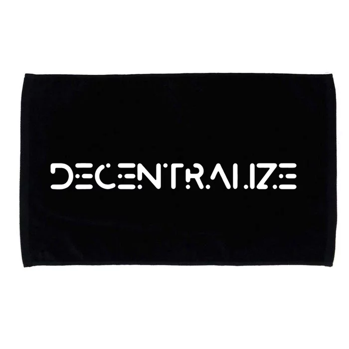 Decentralize Cryptocurrency Microfiber Hand Towel