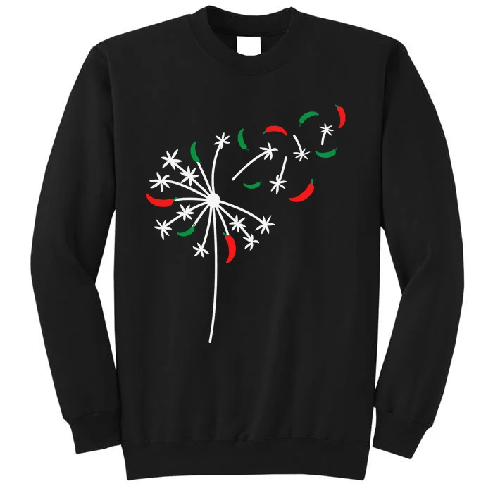 Dandelion Cinco De Mayo Cute Chili Flower Mexican Fiesta Sweatshirt