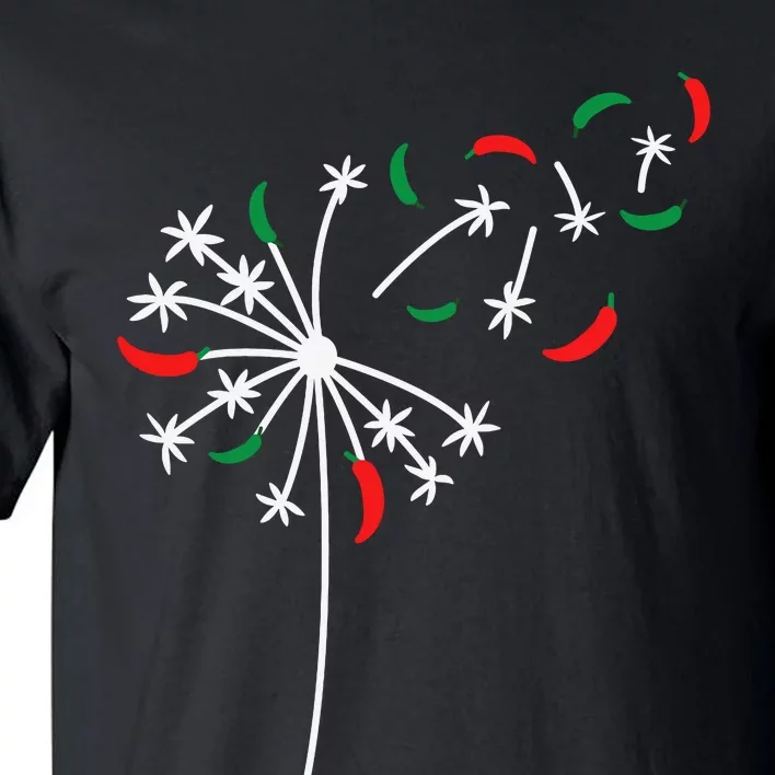 Dandelion Cinco De Mayo Cute Chili Flower Mexican Fiesta Tall T-Shirt