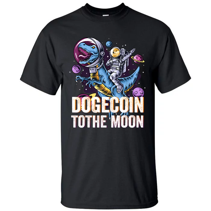 Dogecoin Cryptocurrency Tall T-Shirt