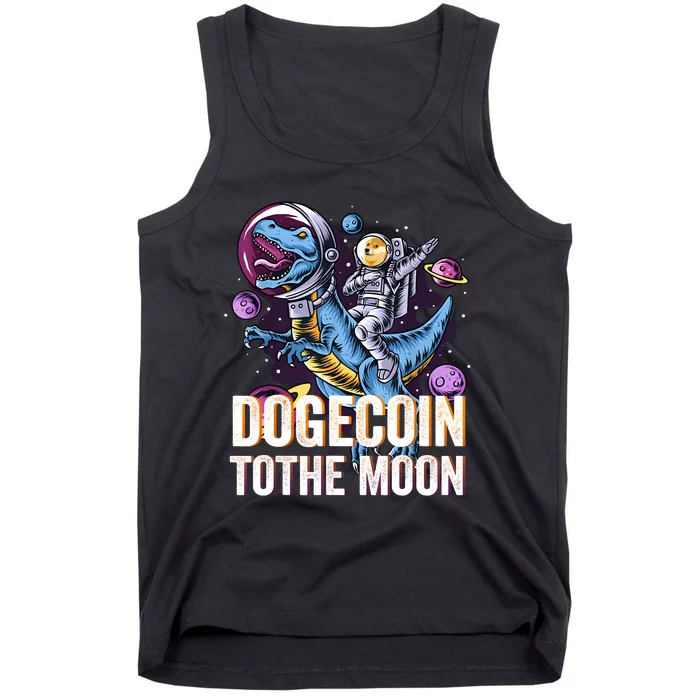 Dogecoin Cryptocurrency Tank Top