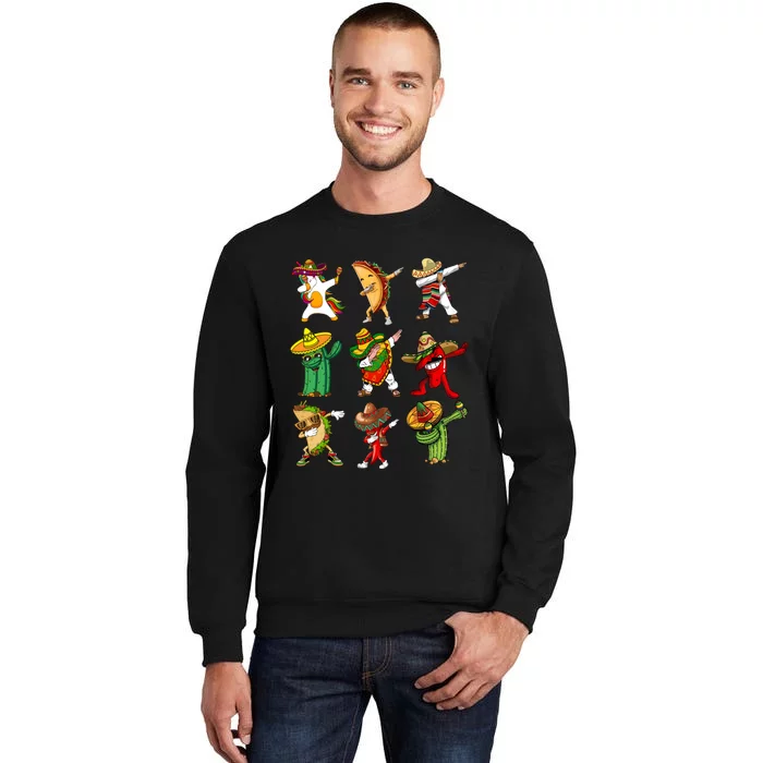 Dabbing Cinco De Mayo Mexican Festival Sweatshirt