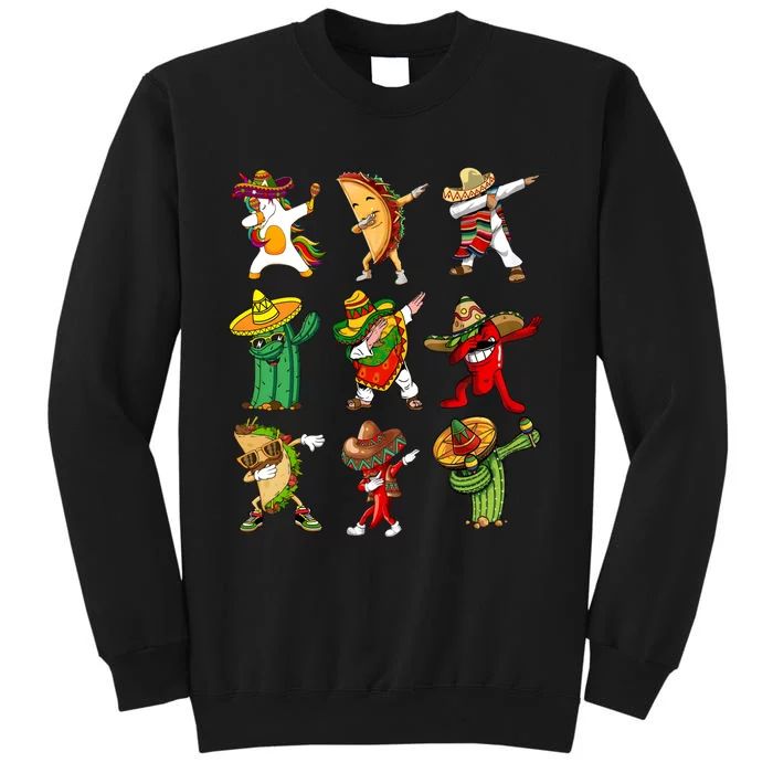 Dabbing Cinco De Mayo Mexican Festival Sweatshirt