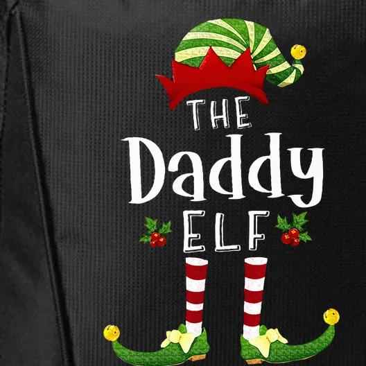 Daddy Christmas Elf Matching Pajama XMas Party City Backpack