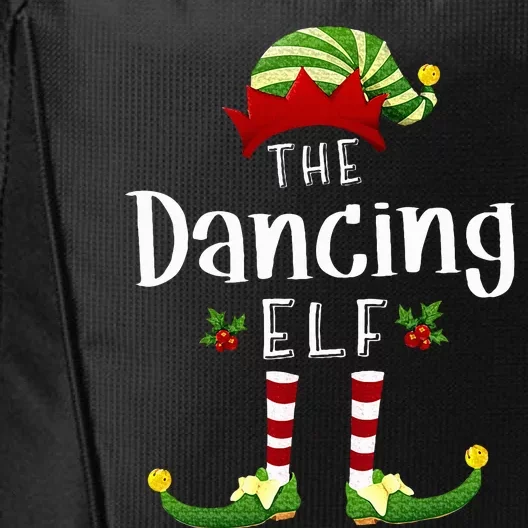 Dancing Christmas Elf Matching Pajama XMas Party City Backpack