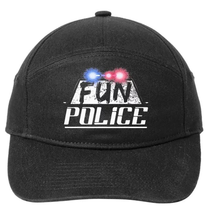 Dance Chaperone Fun Police For Dancing Sheriff State Cop 7-Panel Snapback Hat