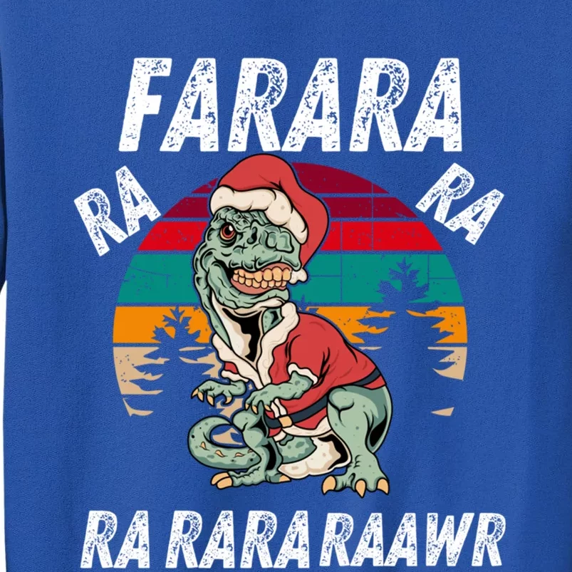 Dinosaur Christmas Fa Ra Rawr Tree Rex Xmas Funny Cute Gift Sweatshirt