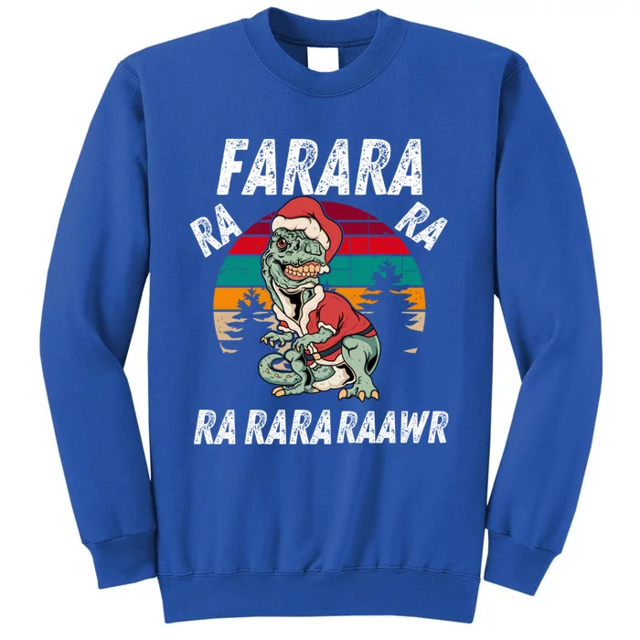 Dinosaur Christmas Fa Ra Rawr Tree Rex Xmas Funny Cute Gift Sweatshirt