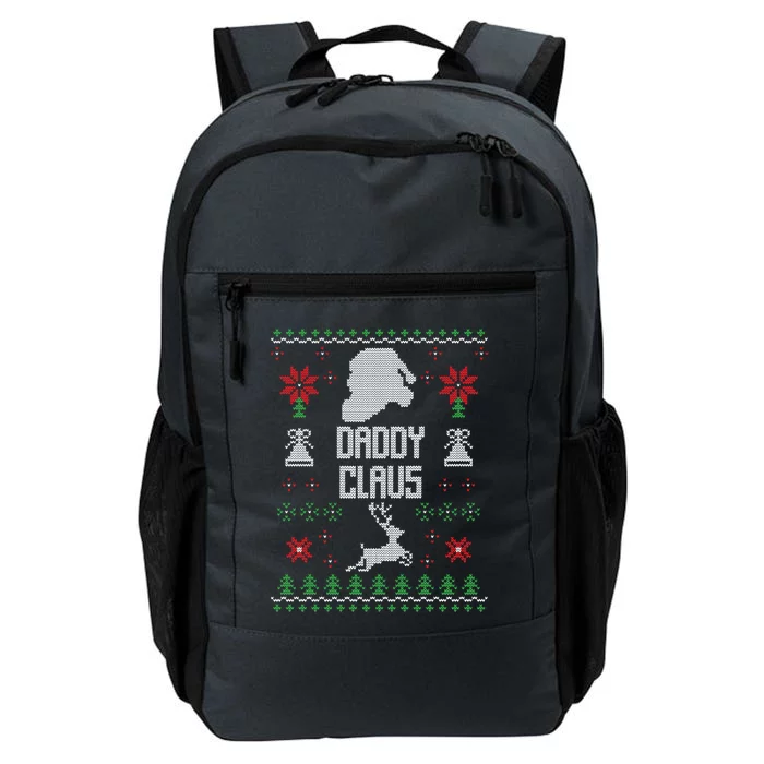 Daddy Claus Funny Gift Funny Christmas Santa Costume Dad Cute Gift Daily Commute Backpack