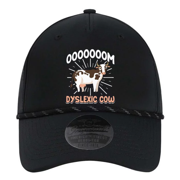 Dyslexic Cow Funny Dyslexia Performance The Dyno Cap