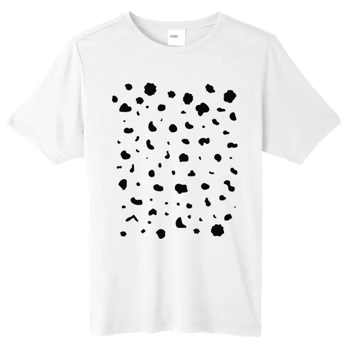 Dalmatian Costume Funny Halloween Party Dalmatian Dog Lovers ChromaSoft Performance T-Shirt