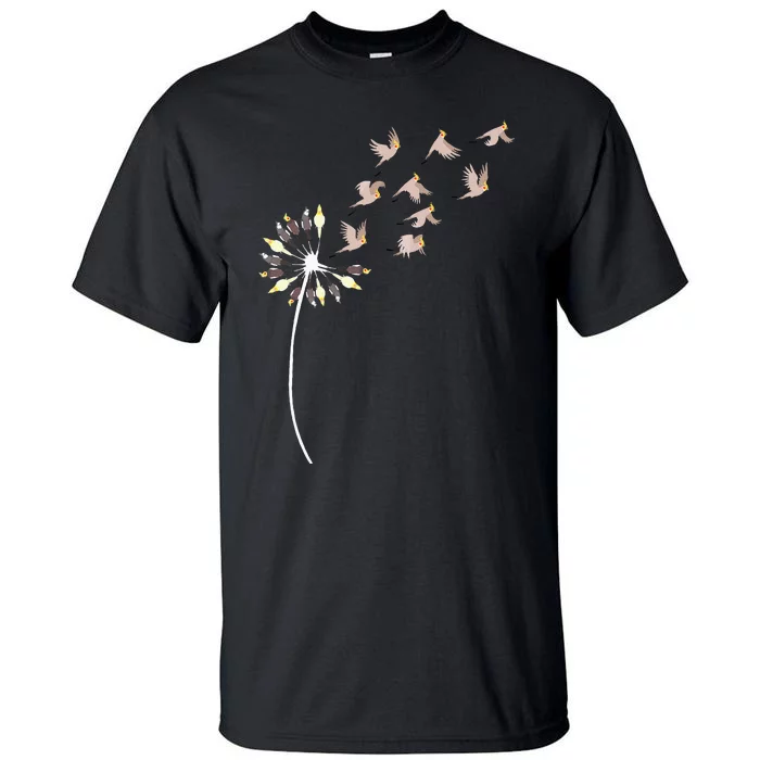 Dandelion Cockatiels For Cockatiel Lover Cockatiel Tall T-Shirt