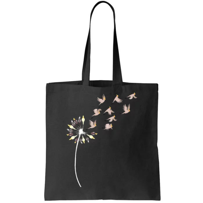 Dandelion Cockatiels For Cockatiel Lover Cockatiel Tote Bag