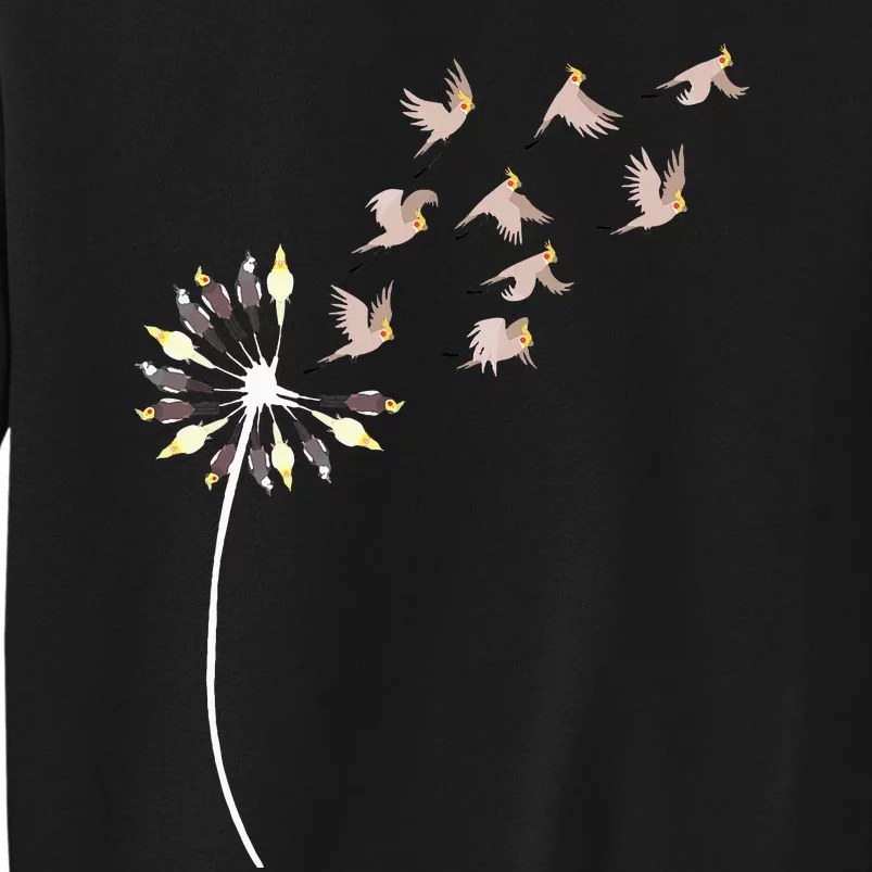 Dandelion Cockatiels For Cockatiel Lover Cockatiel Tall Sweatshirt