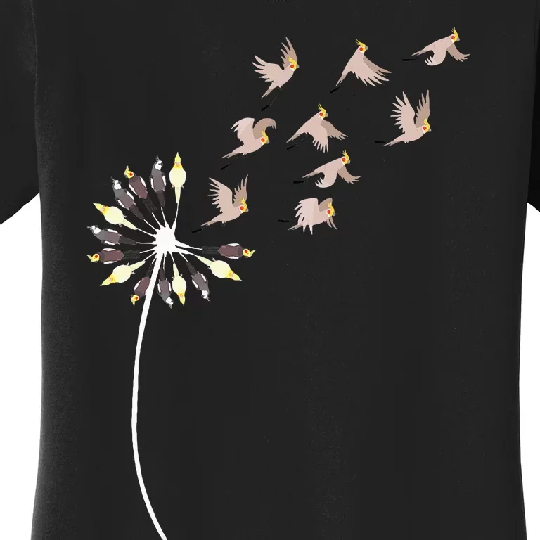 Dandelion Cockatiels For Cockatiel Lover Cockatiel Women's T-Shirt