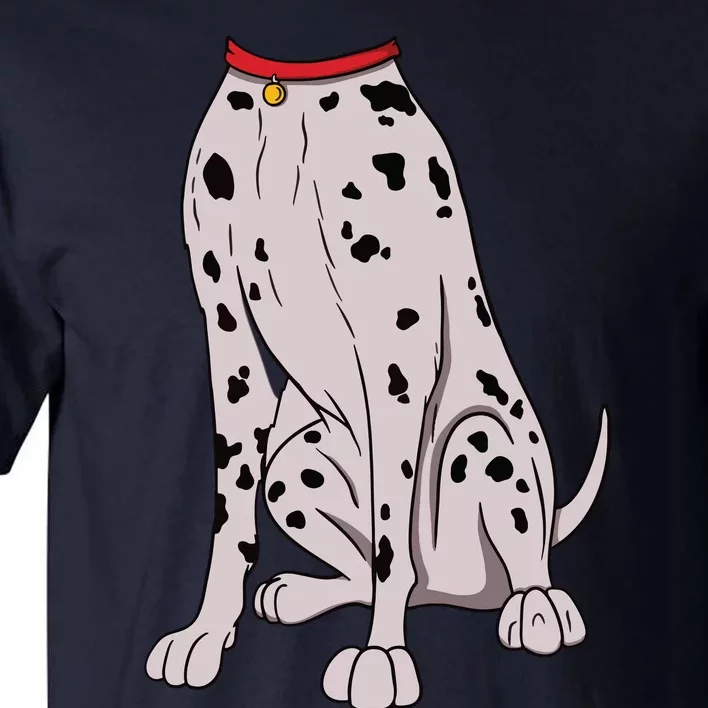 Dalmatian Costume For Halloween Dog Animal Cosplay Tall T-Shirt