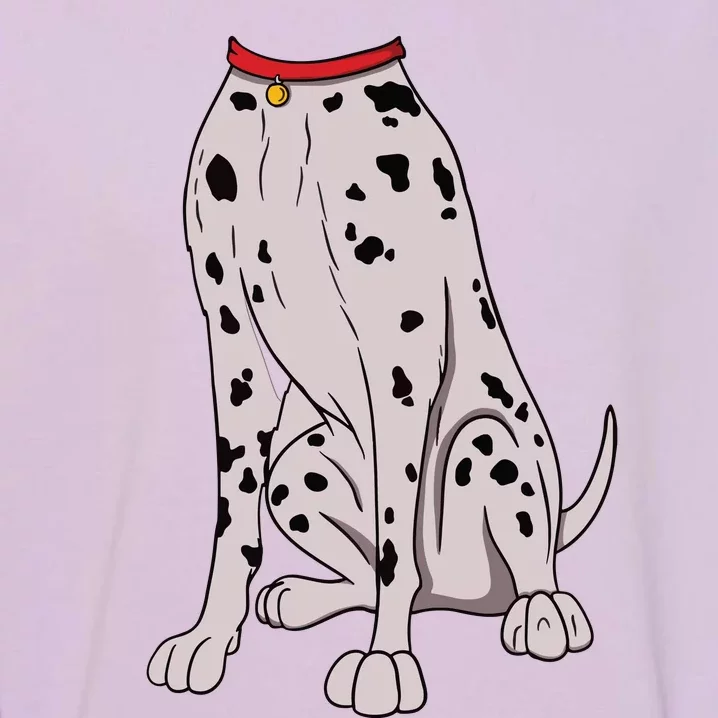 Dalmatian Costume For Halloween Dog Animal Cosplay Garment-Dyed Sweatshirt