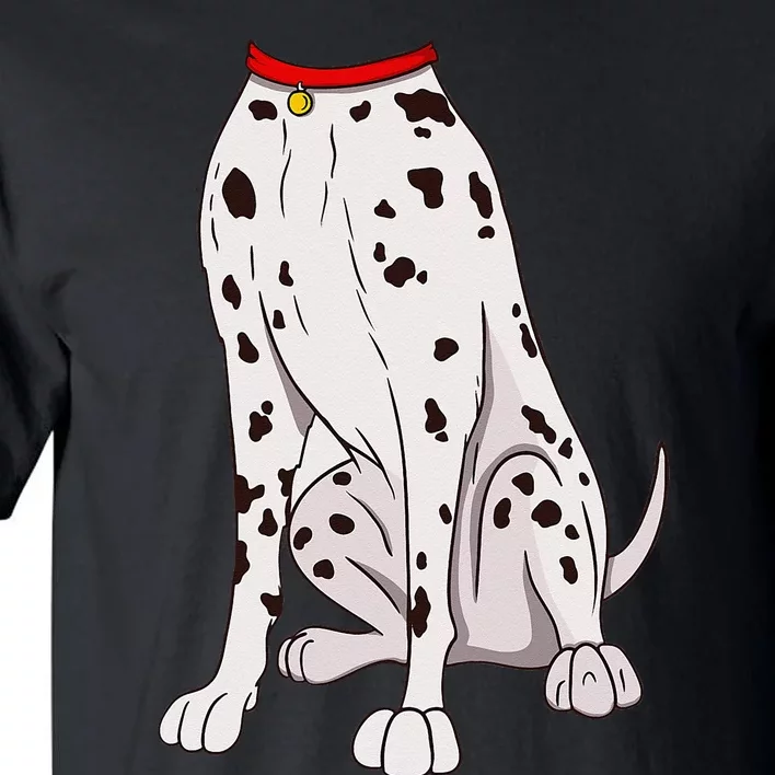 Dalmatian Costume For Halloween Dog Animal Cosplay Tall T-Shirt