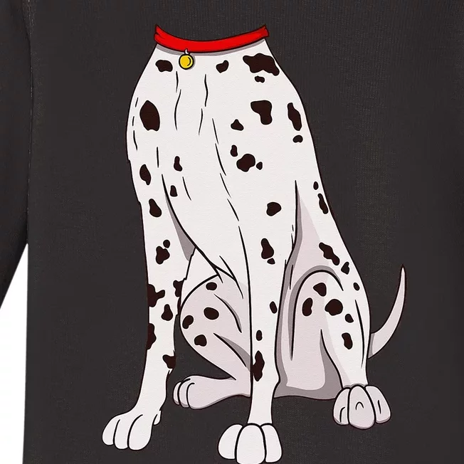 Dalmatian Costume For Halloween Dog Animal Cosplay Baby Long Sleeve Bodysuit