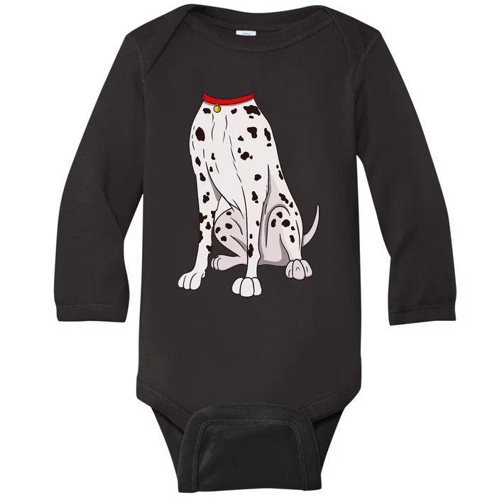 Dalmatian Costume For Halloween Dog Animal Cosplay Baby Long Sleeve Bodysuit