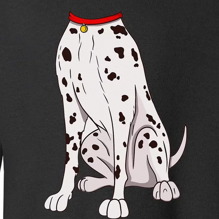 Dalmatian Costume For Halloween Dog Animal Cosplay Toddler Sweatshirt