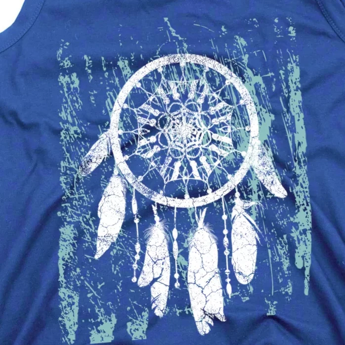 Dream Catcher Feathers Tribal Native American Boho Tapestry Gift Tank Top