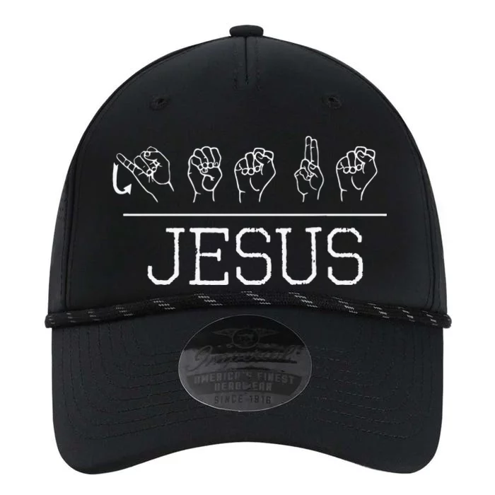 Deaf Christian Faith Name Of Jesus ASL Sign Language Performance The Dyno Cap