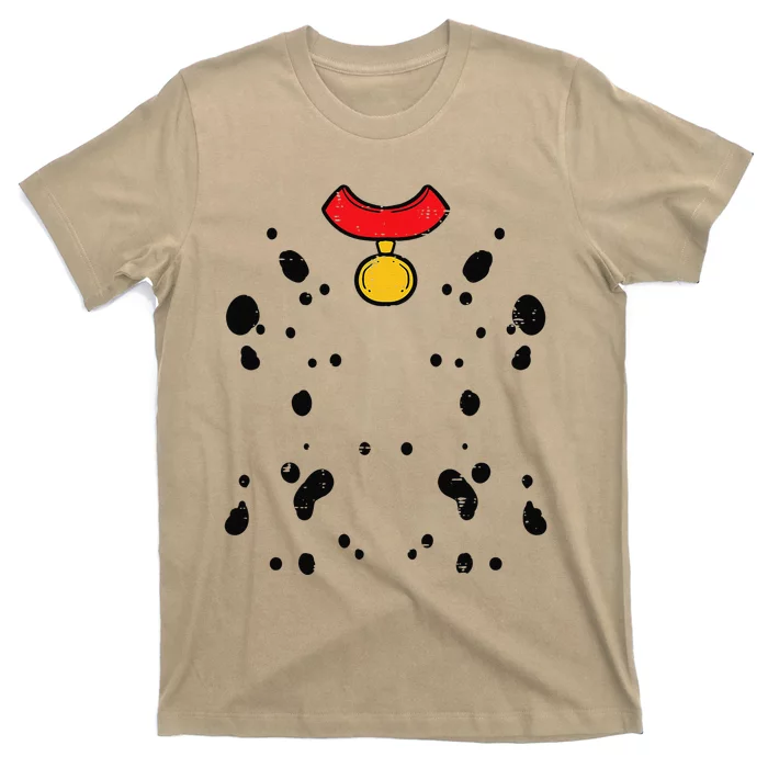 Dalmatian Costume Funny Halloween Puppy Dog Women T-Shirt