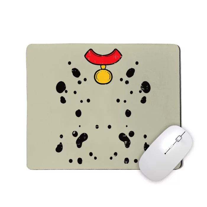 Dalmatian Costume Funny Halloween Puppy Dog Women Mousepad