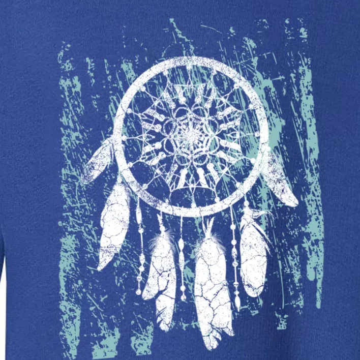 Dream Catcher Feathers Tribal Native American Boho Tapestry Meaningful Gift Toddler Sweatshirt