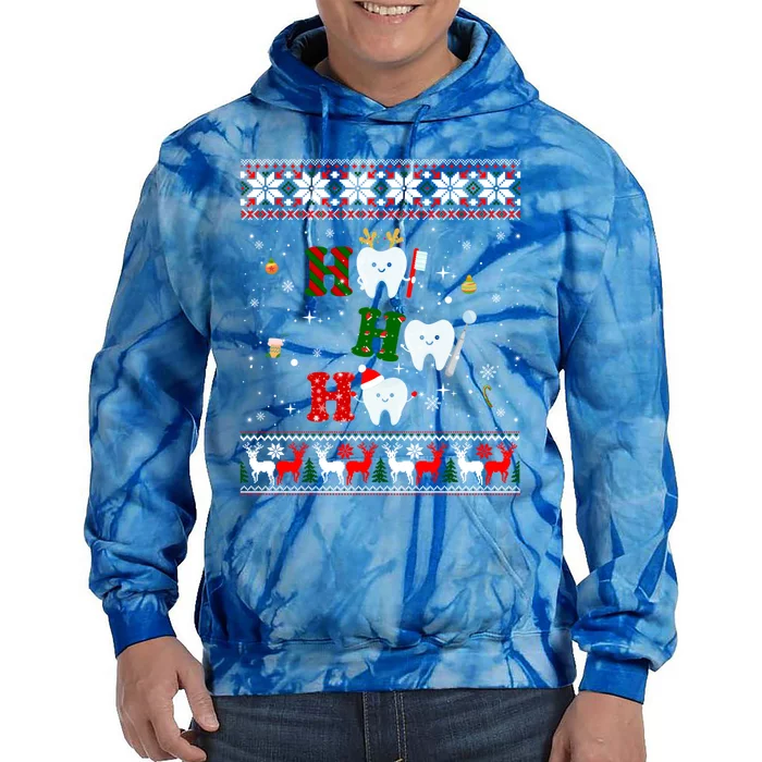 Dentist Christmas Future Dentist Dentistry Graduate Gift Tie Dye Hoodie