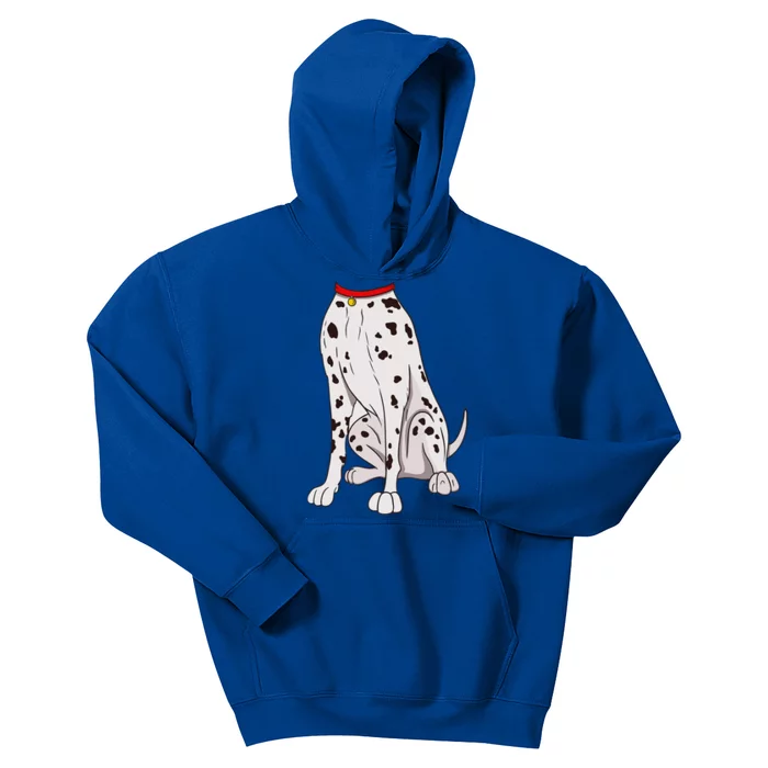 Dalmatian Costume For Halloween Dog Animal Cosplay Kids Hoodie