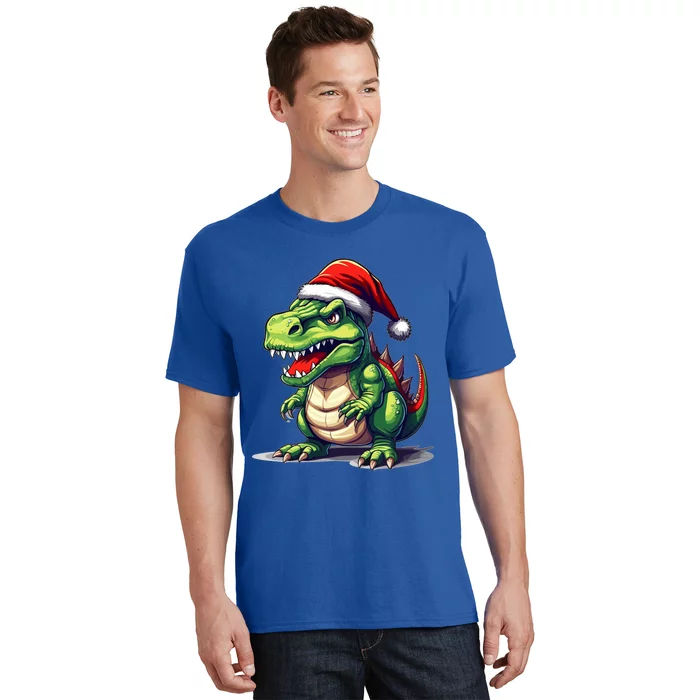 Dino Christmas Funny Trex Christmas Tree Gift T-Shirt