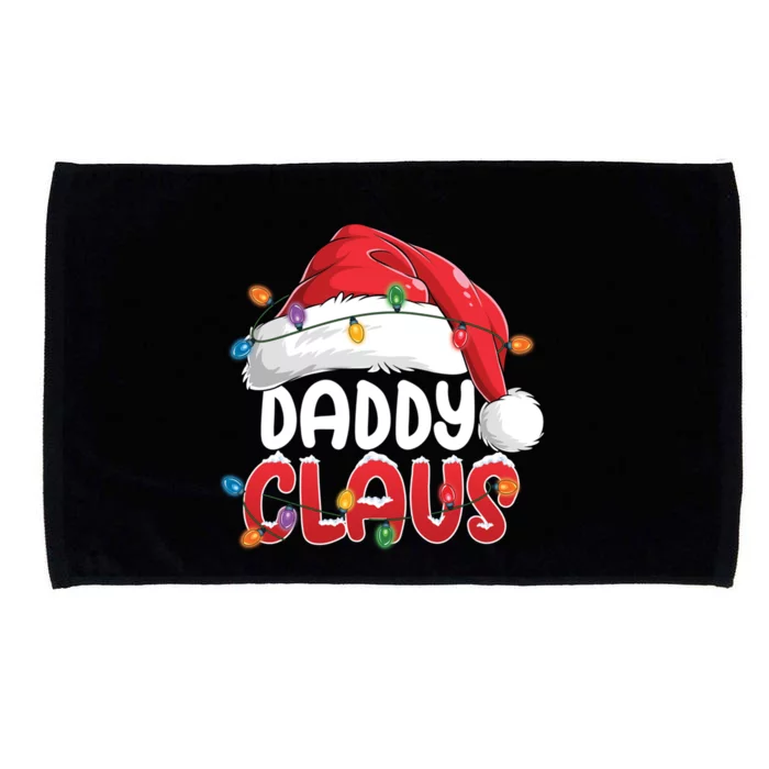 Daddy Claus Gift Christmas Pajama Family Matching Xmas Great Gift Microfiber Hand Towel