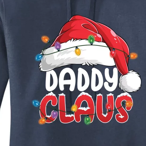 Daddy Claus Gift Christmas Pajama Family Matching Xmas Great Gift Women's Pullover Hoodie